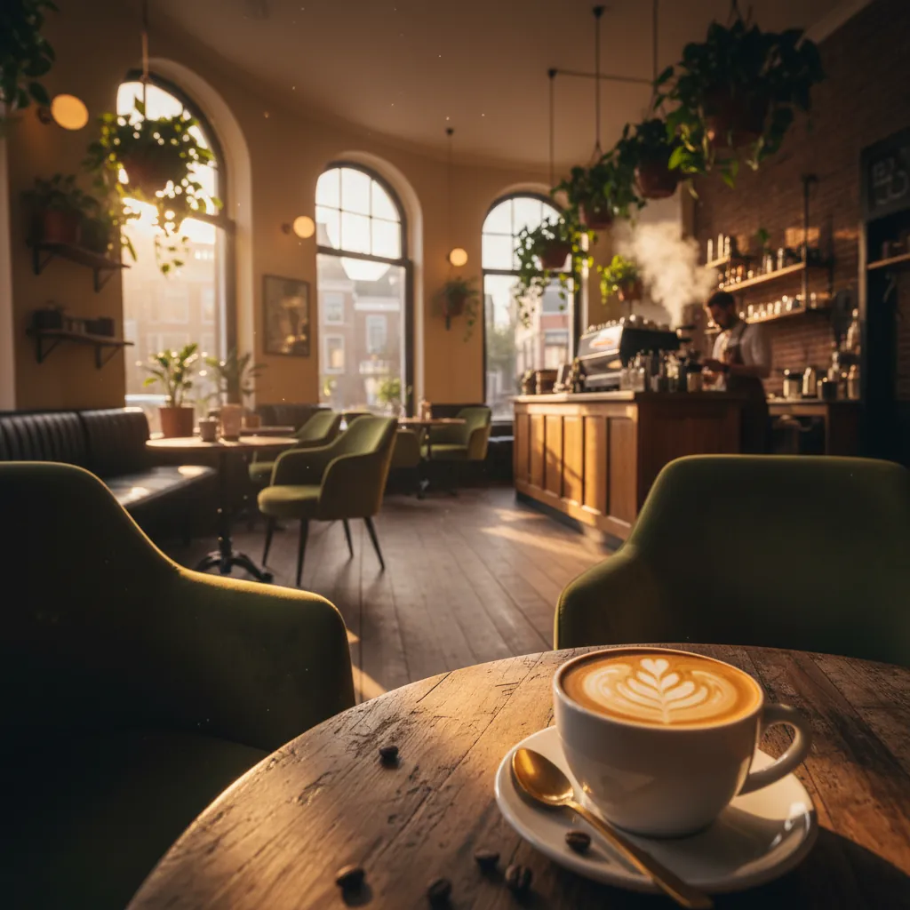 Sfeervolle koffie bij Barista Cafe Gouda
